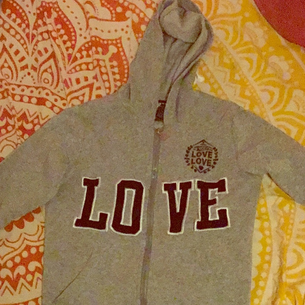 Gray Love Jacket